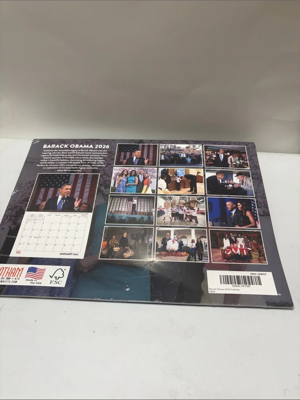 Barack Obama 2026 Calendar